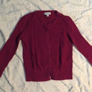 Magenta sweater
